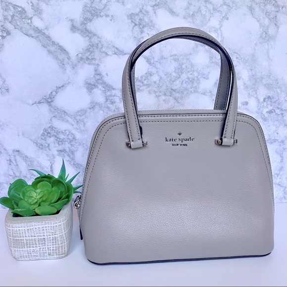 kate spade Handbags - Kate Spade gray patterson drive small dome satchel bag